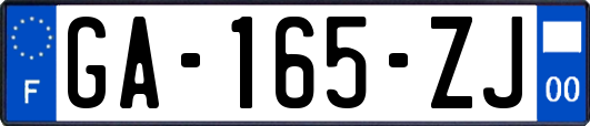 GA-165-ZJ