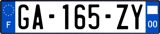 GA-165-ZY