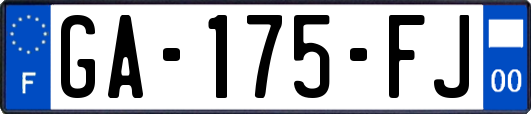 GA-175-FJ
