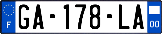 GA-178-LA