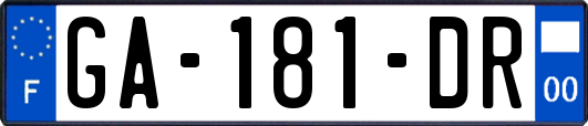 GA-181-DR