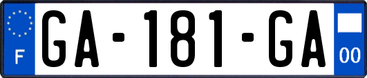 GA-181-GA