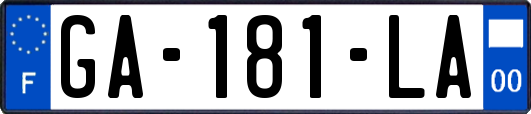 GA-181-LA