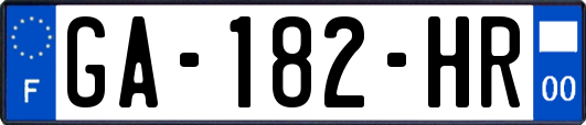 GA-182-HR