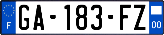 GA-183-FZ