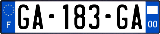 GA-183-GA