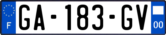GA-183-GV