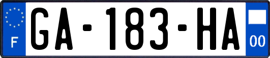 GA-183-HA