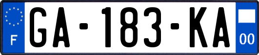 GA-183-KA