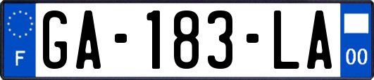 GA-183-LA