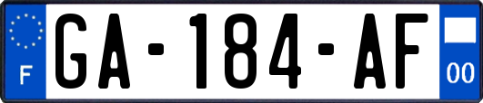 GA-184-AF