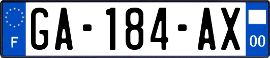 GA-184-AX