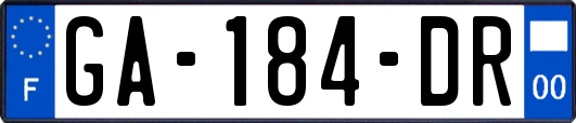 GA-184-DR