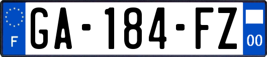 GA-184-FZ