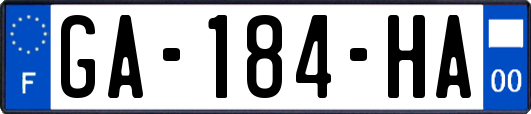 GA-184-HA