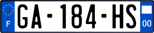 GA-184-HS