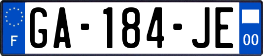 GA-184-JE