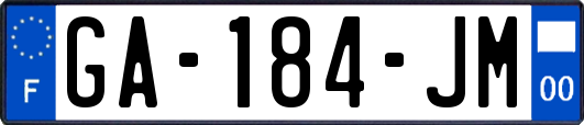 GA-184-JM