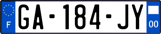 GA-184-JY