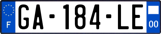 GA-184-LE