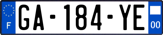 GA-184-YE