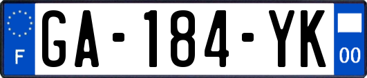 GA-184-YK