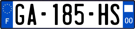 GA-185-HS