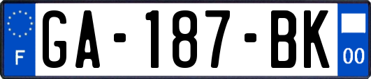 GA-187-BK