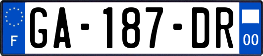 GA-187-DR