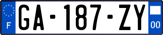 GA-187-ZY