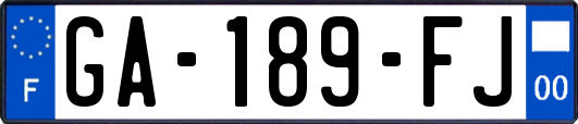 GA-189-FJ