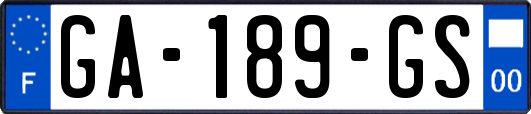 GA-189-GS