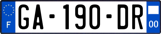 GA-190-DR