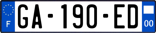 GA-190-ED