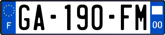 GA-190-FM