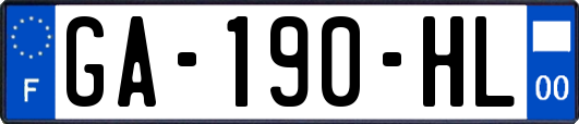 GA-190-HL