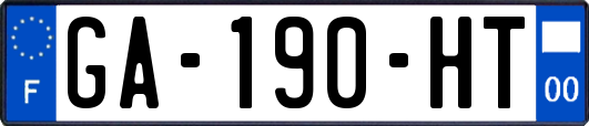 GA-190-HT