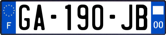 GA-190-JB