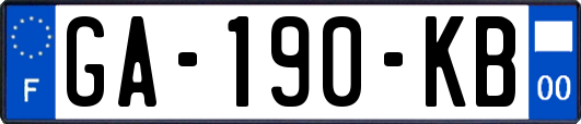 GA-190-KB