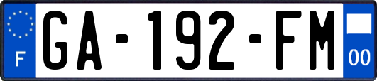 GA-192-FM