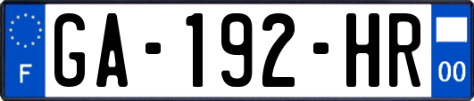 GA-192-HR