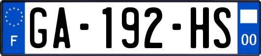 GA-192-HS