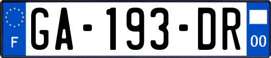 GA-193-DR