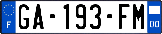 GA-193-FM