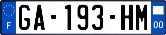 GA-193-HM