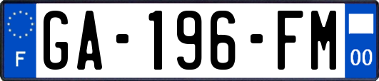 GA-196-FM