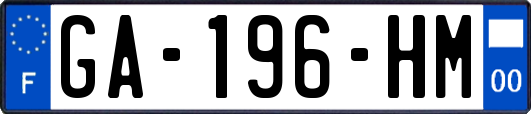 GA-196-HM