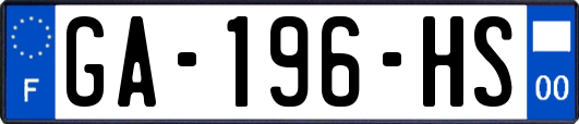 GA-196-HS