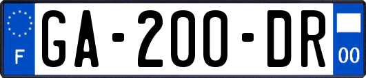 GA-200-DR