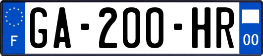 GA-200-HR